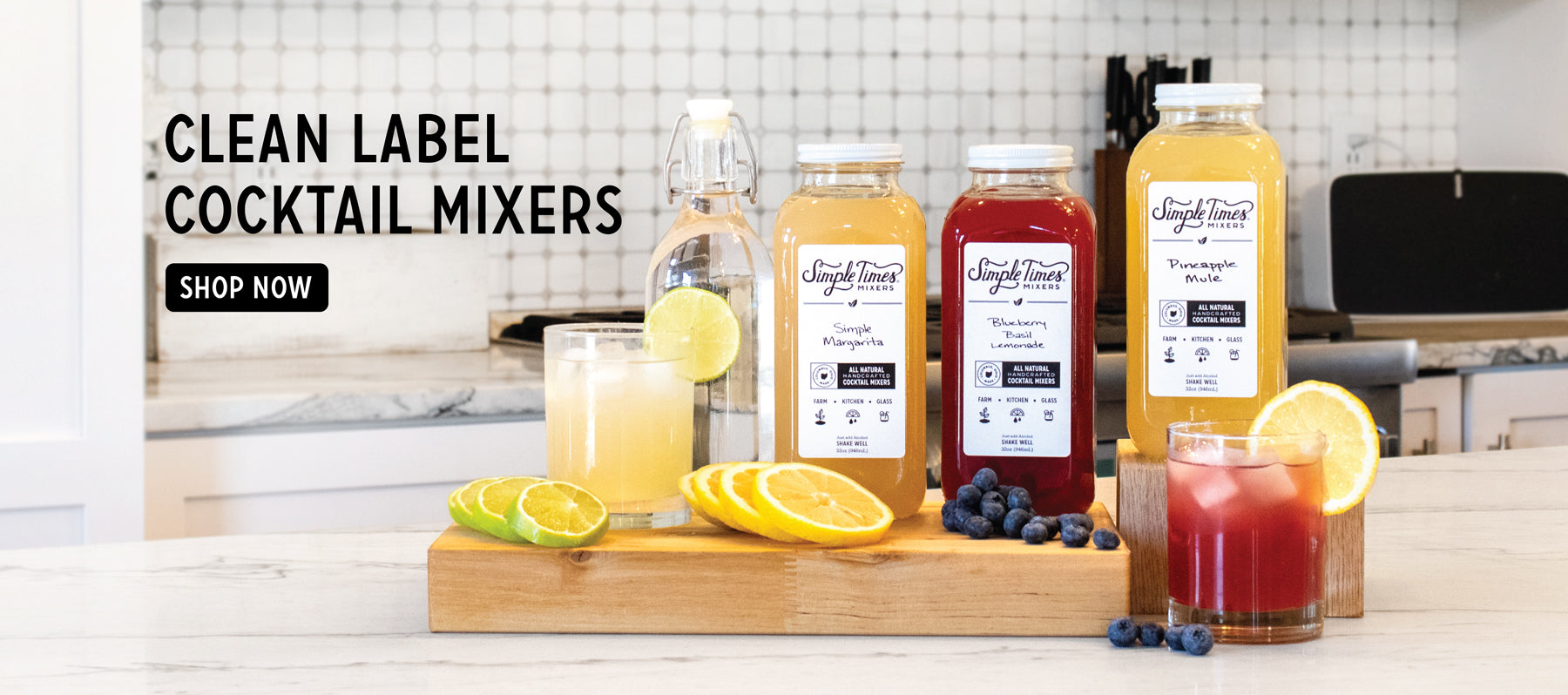 Tumbler Bundle Cocktail Mixer  All Natural Mixers - Simple Times Mixers