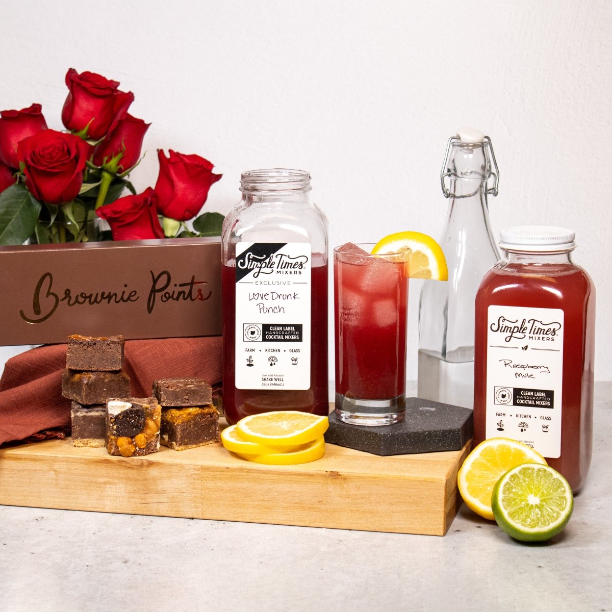 Cocktail Mixers - Alcohol Mixers - Simple Times Mixers - Valentine&#39;s Day Gift Pack